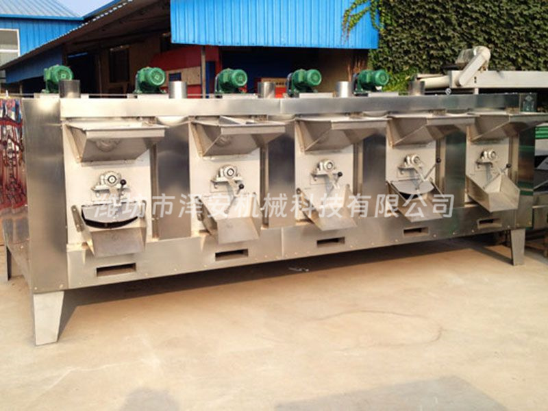 芝麻、花生五筒旋轉(zhuǎn)烤爐2